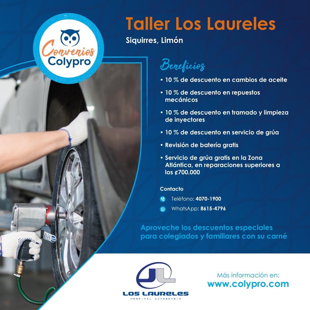 Afiche Convenios Colypro Los Laureles