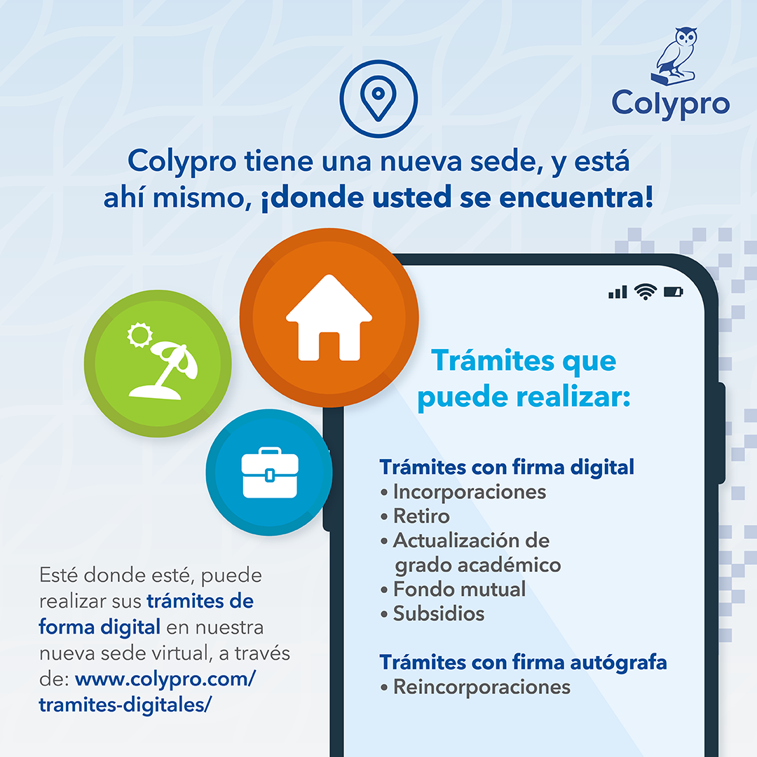 Afiches Campaña Trámites Digitales Colypro