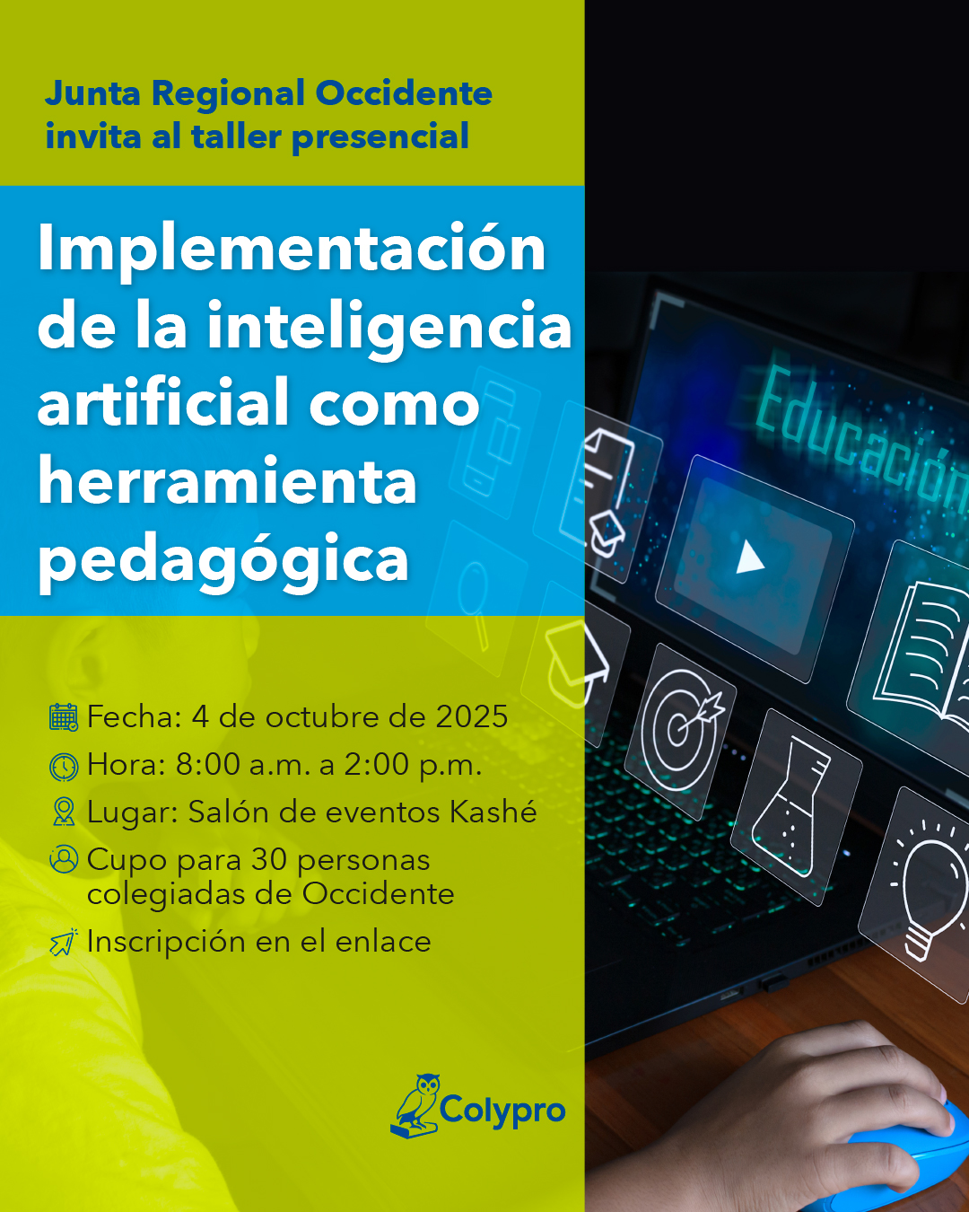 Taller "Implementación de la inteligencia artificial como herramienta pedagógica"