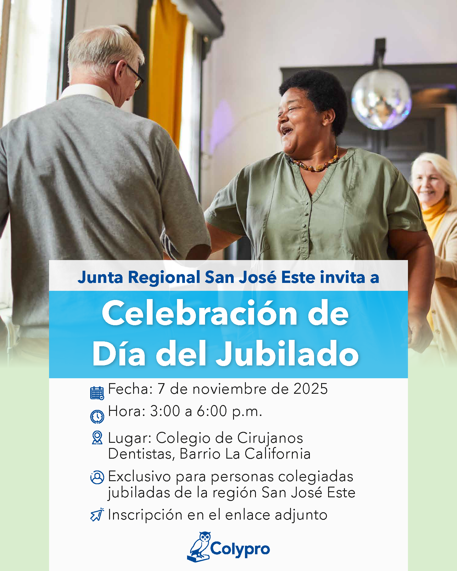 Celebración de Día del Jubilado'. Junta Regional San José Este