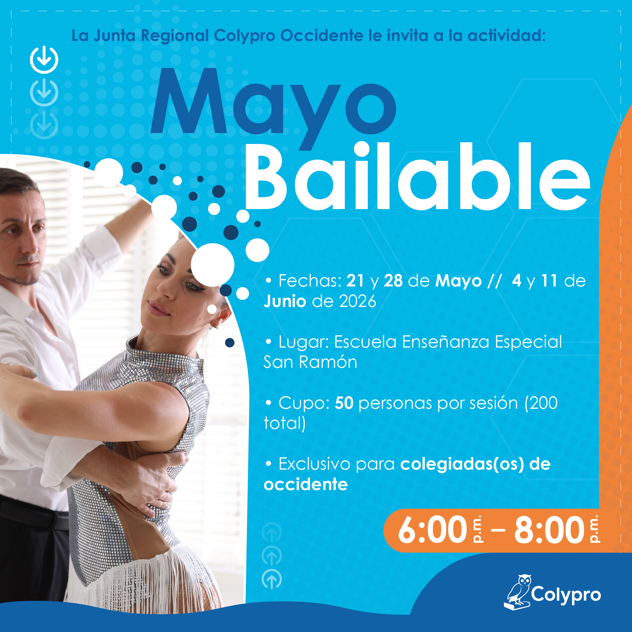 Mayo bailable - Junta Regional Occidente