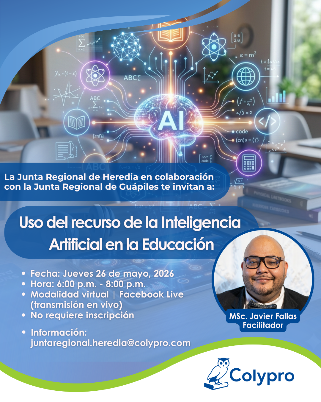 Uso del recurso de la inteligencia artificial en la educación - Junta Regional Heredia