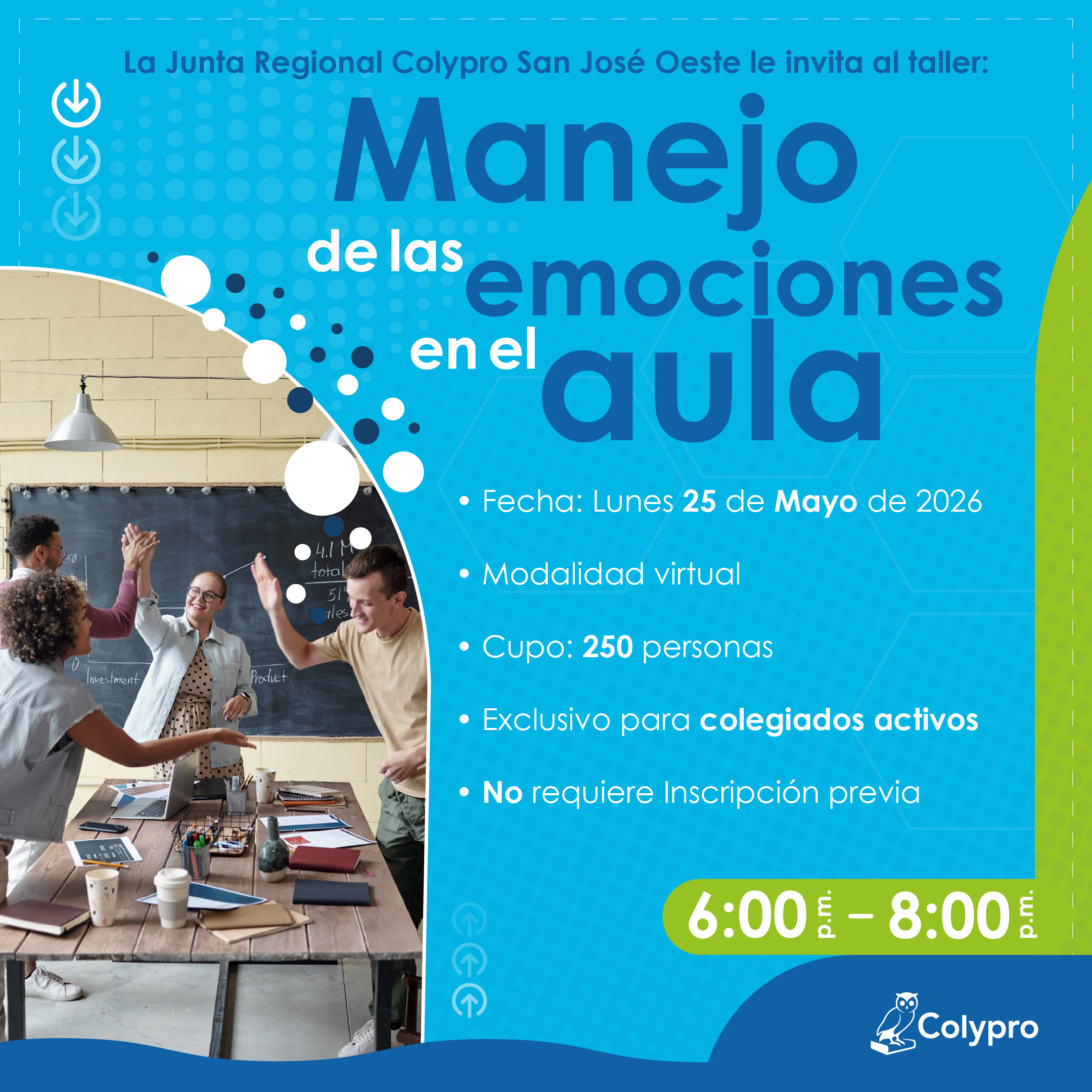 Manejo de las emociones en el aula - Junta Regional San José Oeste