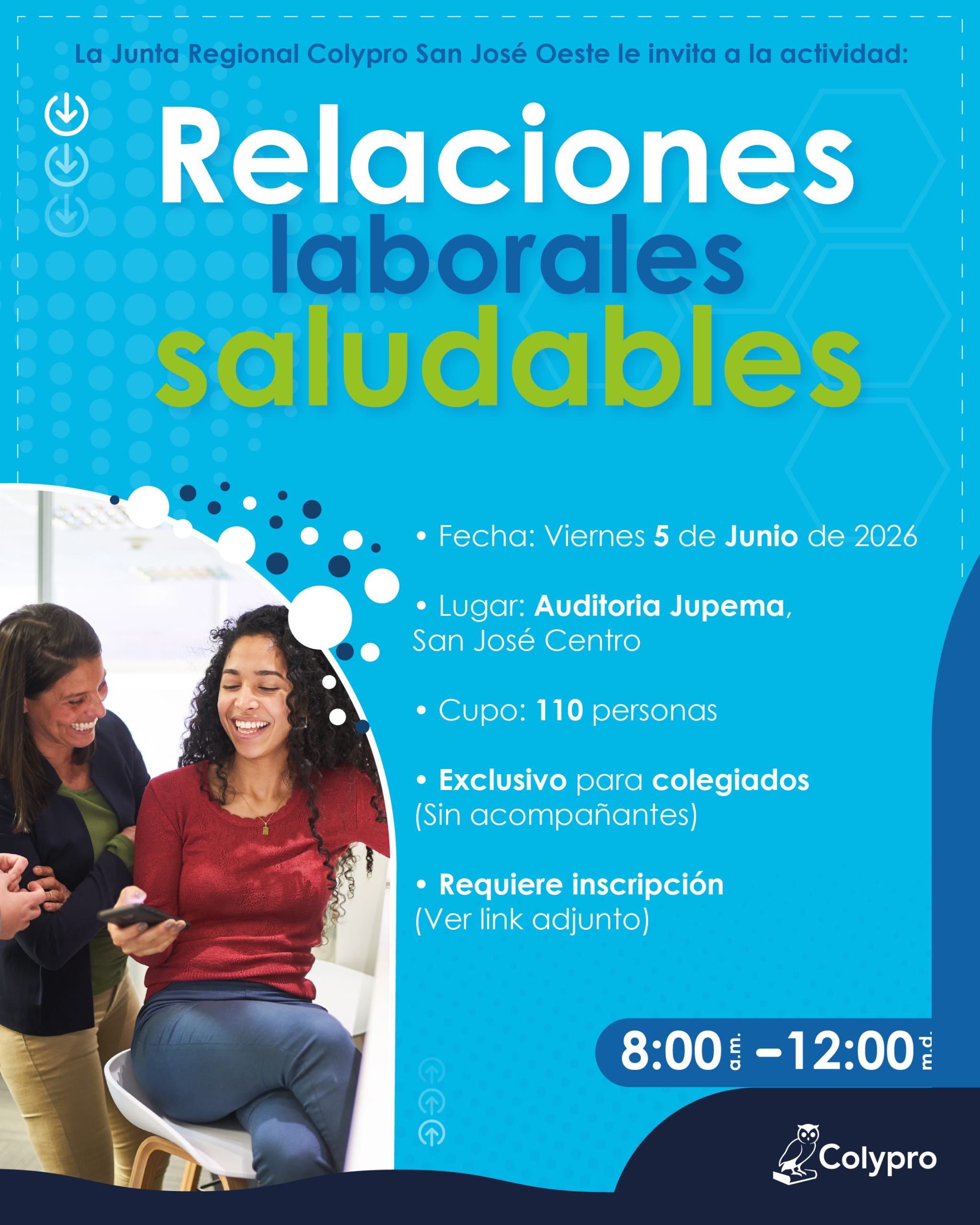 Actividad: Relaciones Laborales Saludables - Junta Regional San José Oeste