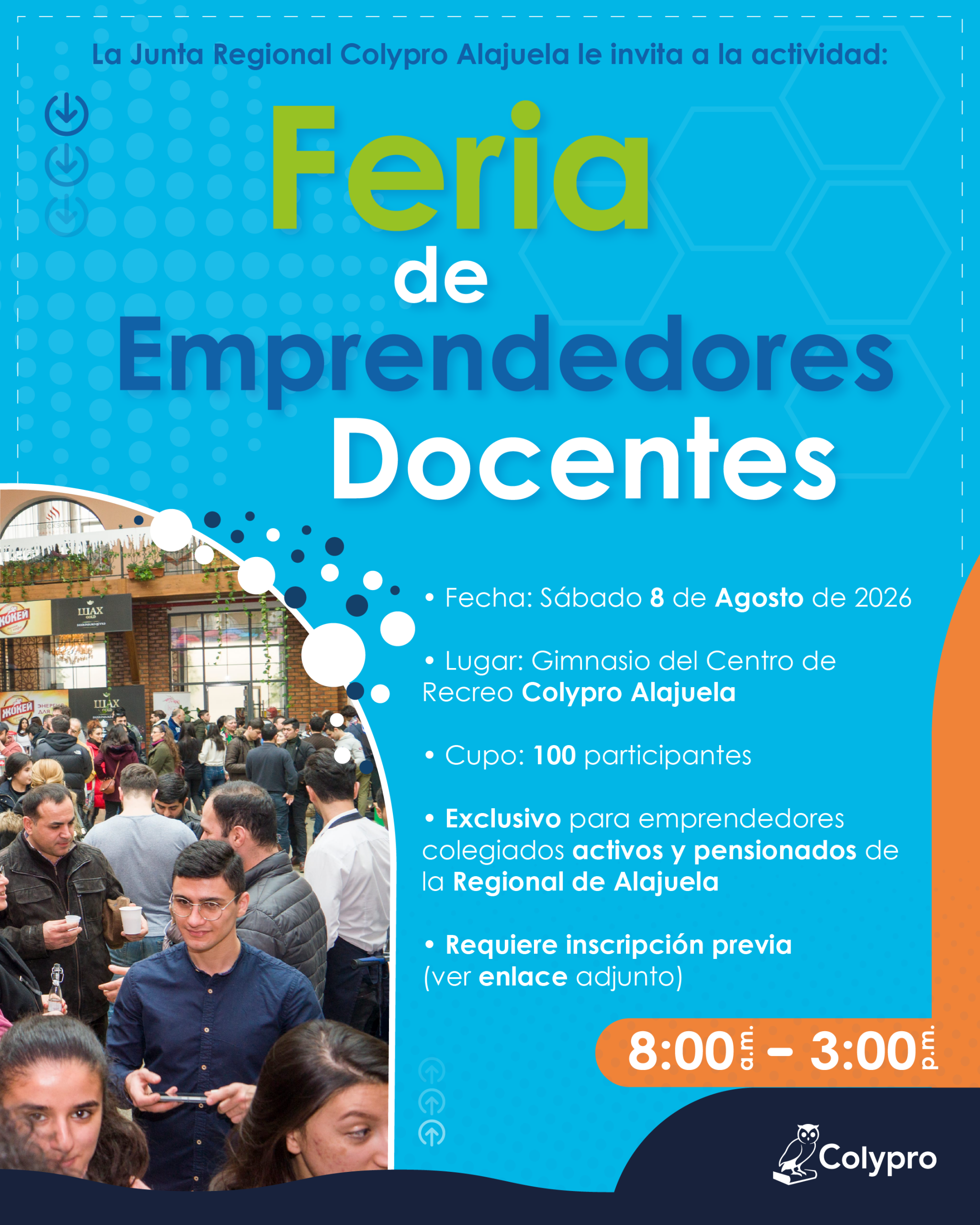 Actividad: Feria de Emprendedores Docentes - Junta Regional Alajuela