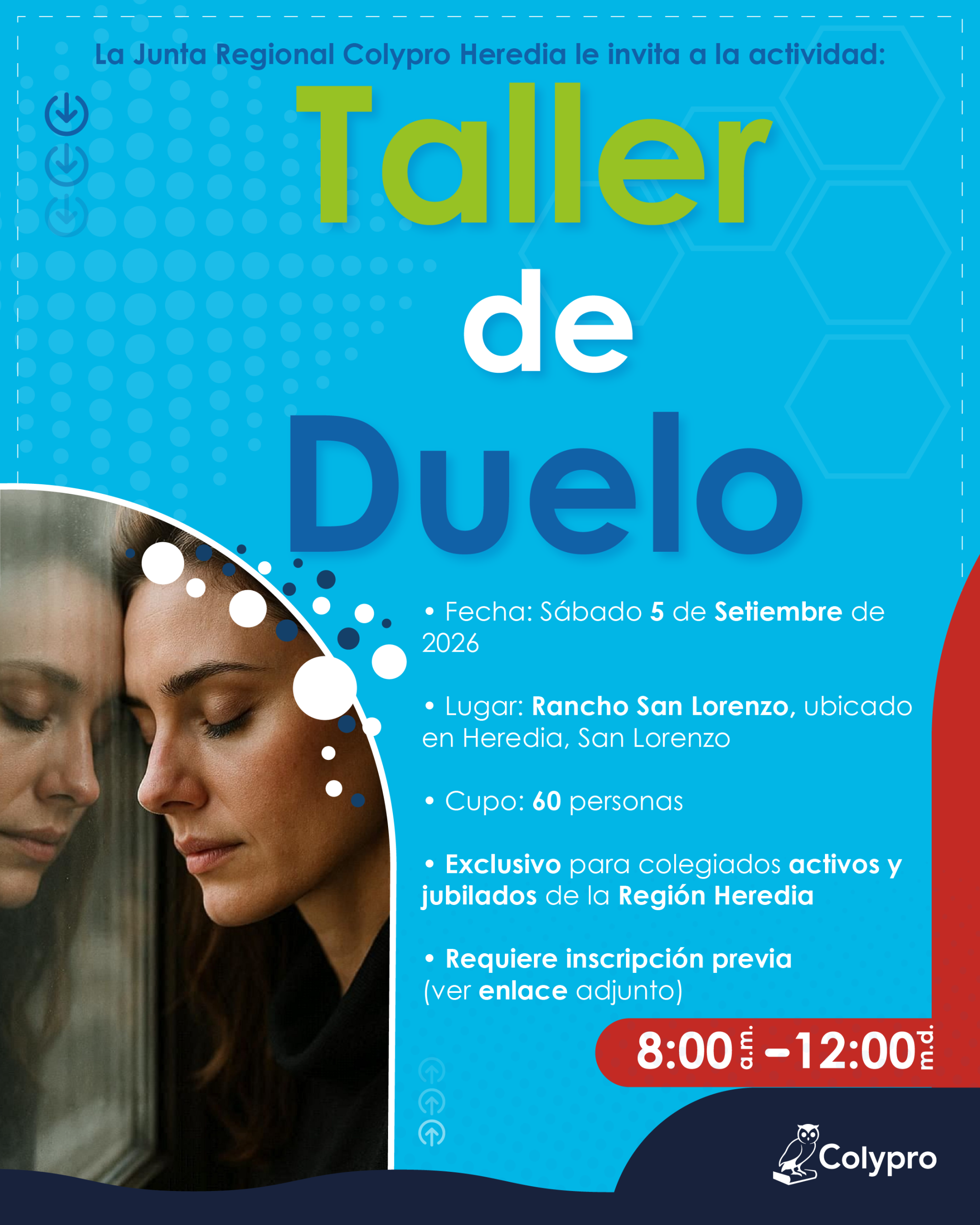 "Taller de Duelo” - Junta Regional Heredia