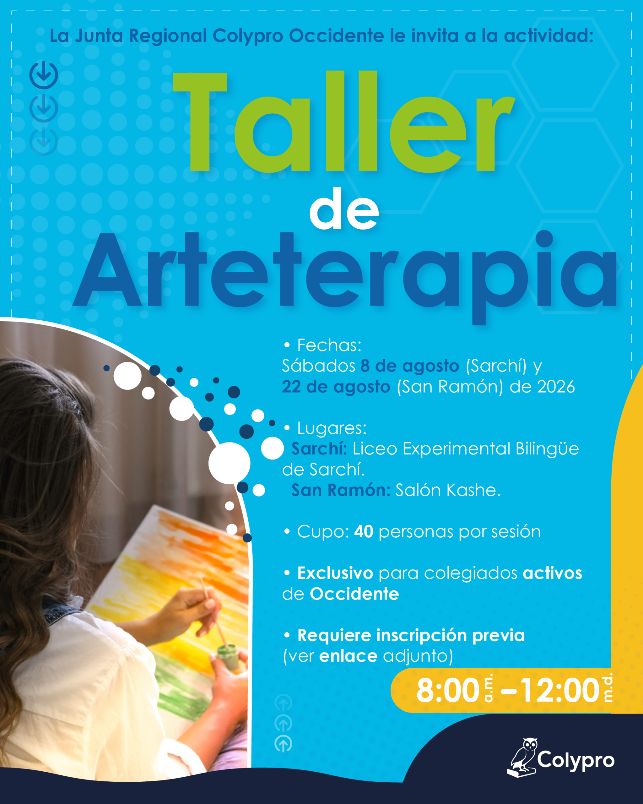 Taller de arteterapia - Junta Regional Occidente