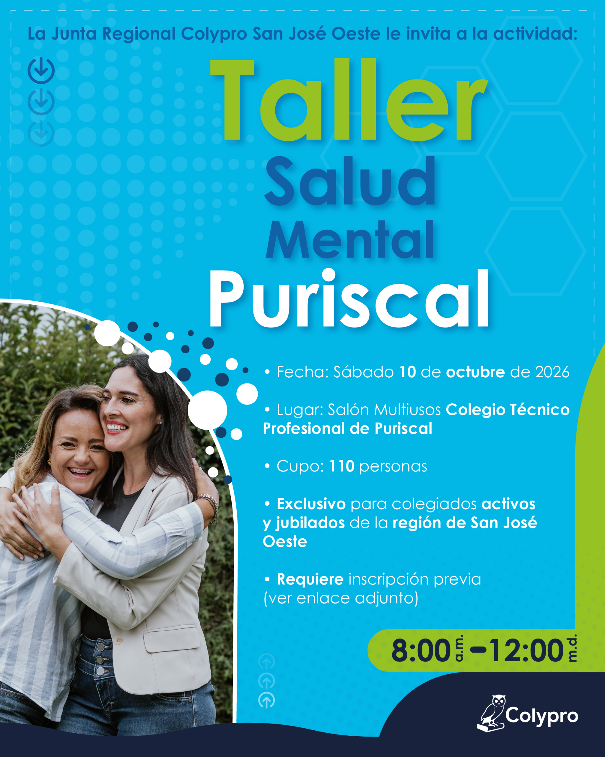 “Taller Salud Mental Puriscal” - La Junta Regional San José Oeste