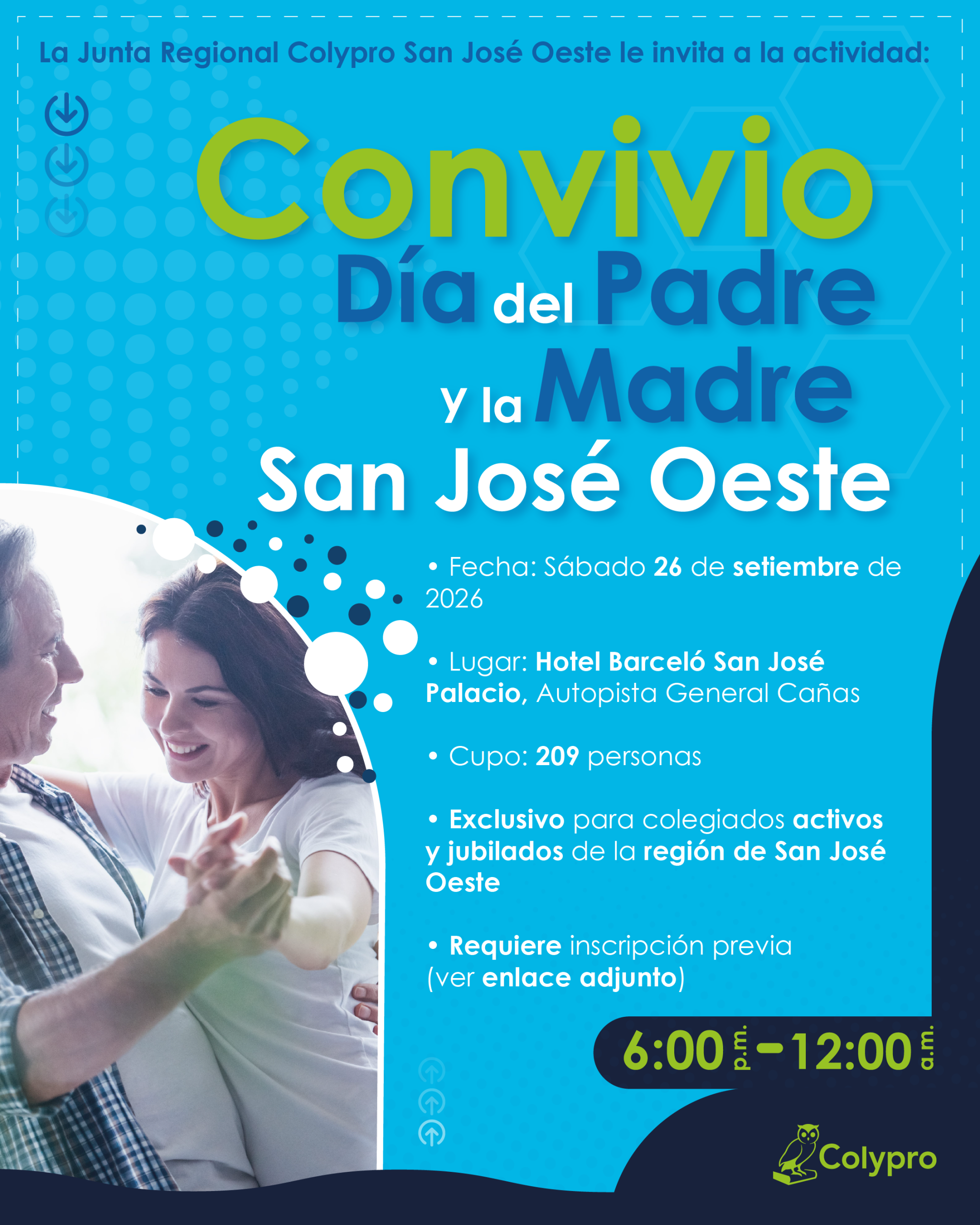 Actividad “Convivio Día del Padre y de la Madre” - Junta Regional San José Oeste