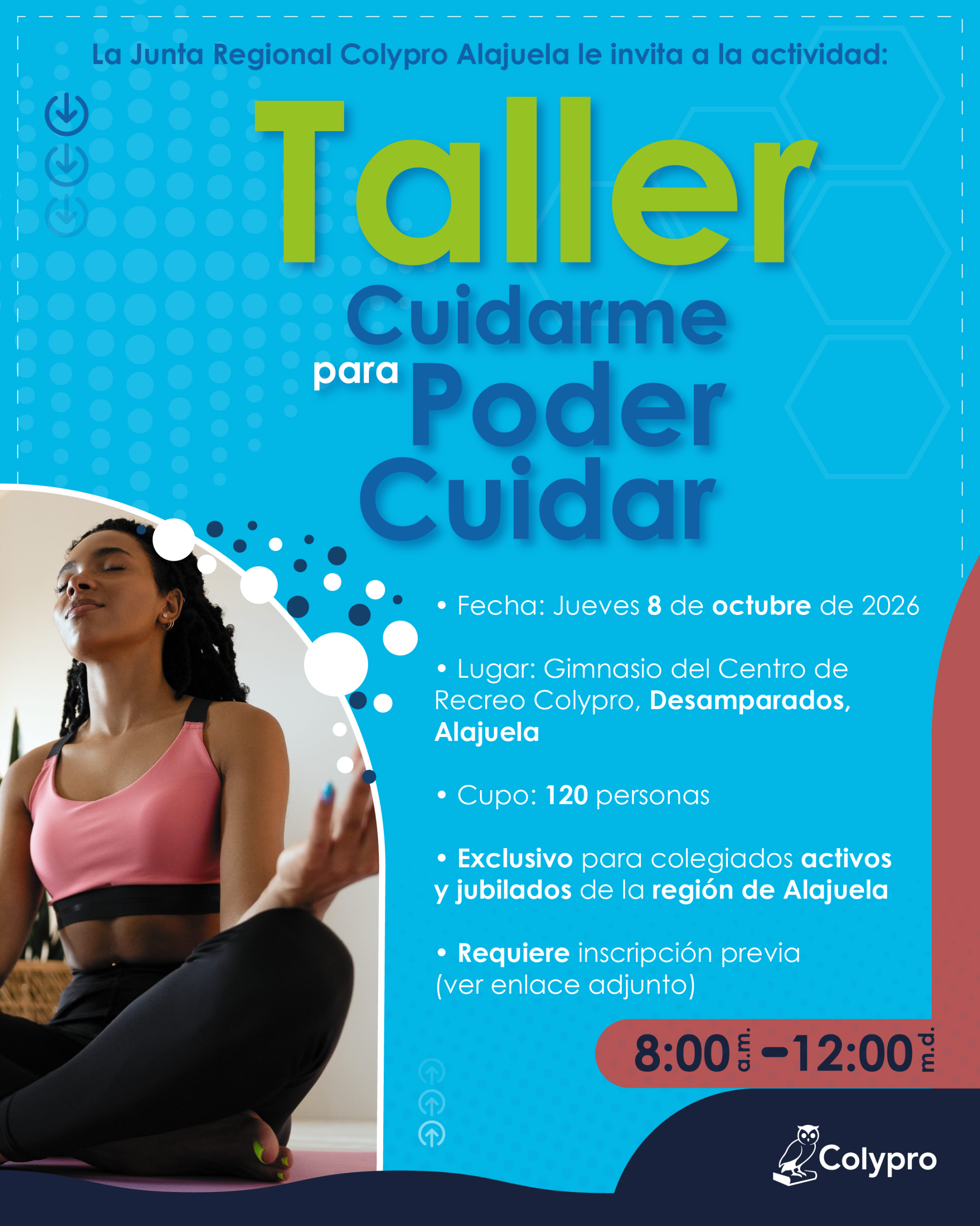 “Taller: Cuidarme para poder cuidar" - Junta Regional Alajuela