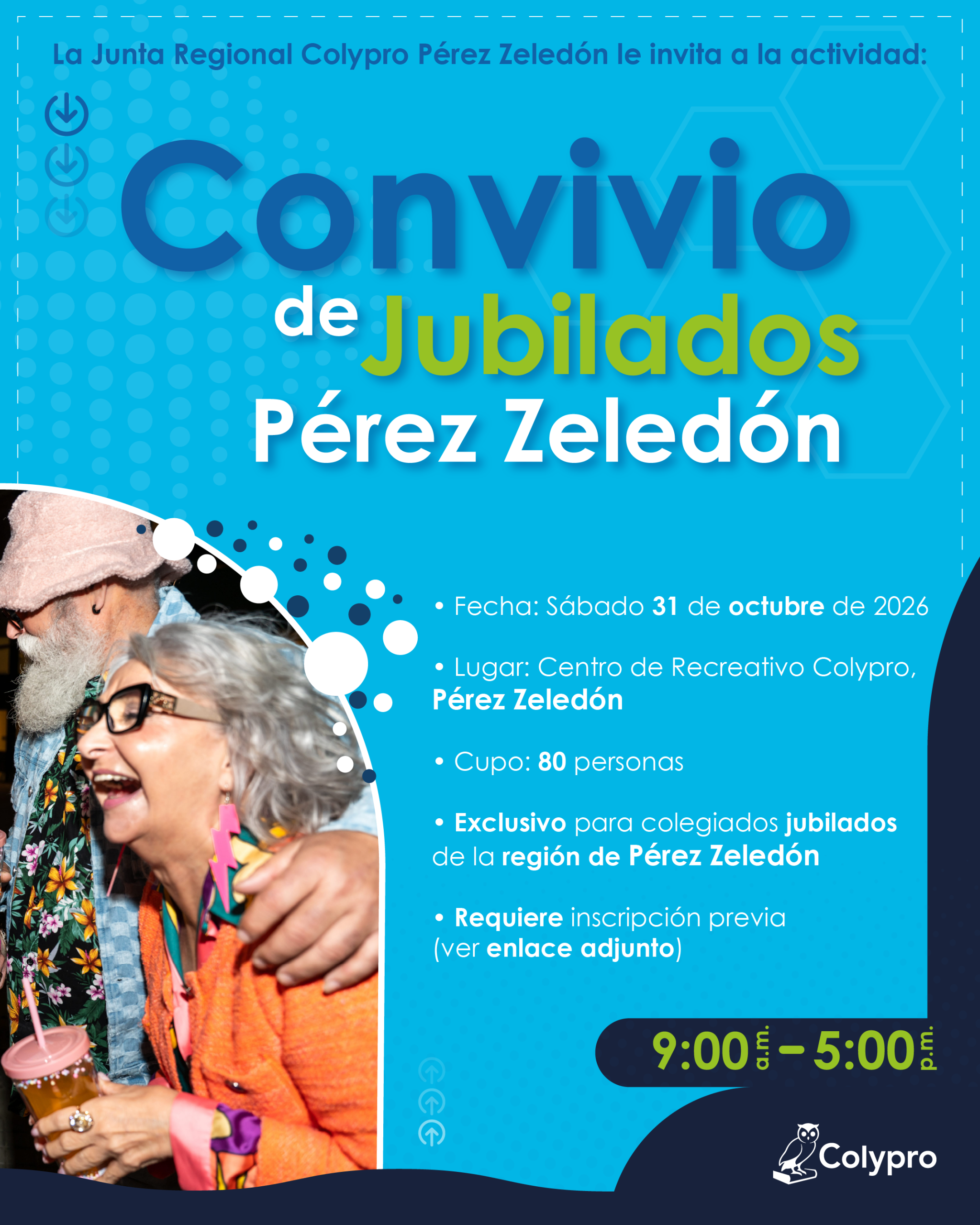 “Convivio de Jubilados Pérez Zeledón” - Junta Regional Pérez Zeledón